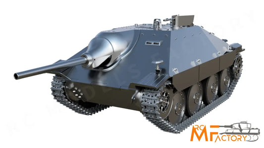RC tank Hetzer 3D printed scale 1/10 .STL