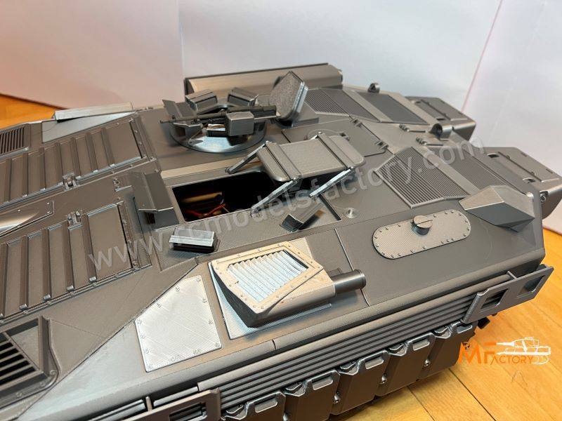 RC tank Stridsvagn 103C STRV 103C 3D printed scale 1/16 .STL
