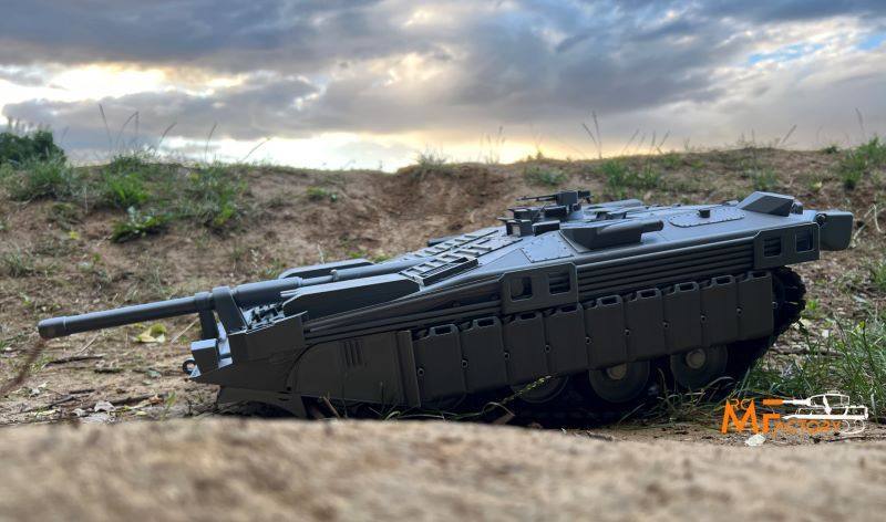 RC tank Stridsvagn 103C STRV 103C 3D printed scale 1/16 .STL