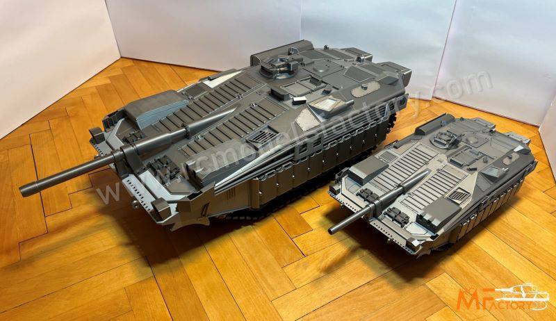 RC tank Stridsvagn 103C STRV 103C 3D printed scale 1/16 .STL