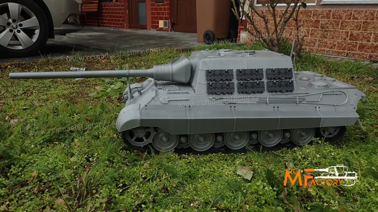 RC tank Jagdtiger B 3D printed scale 1/10 .STL