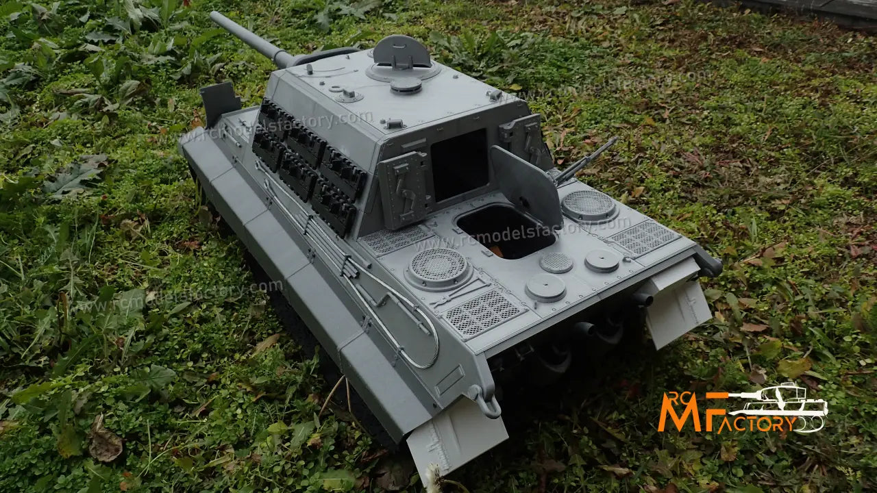 RC tank Jagdtiger B 3D printed scale 1/10 .STL
