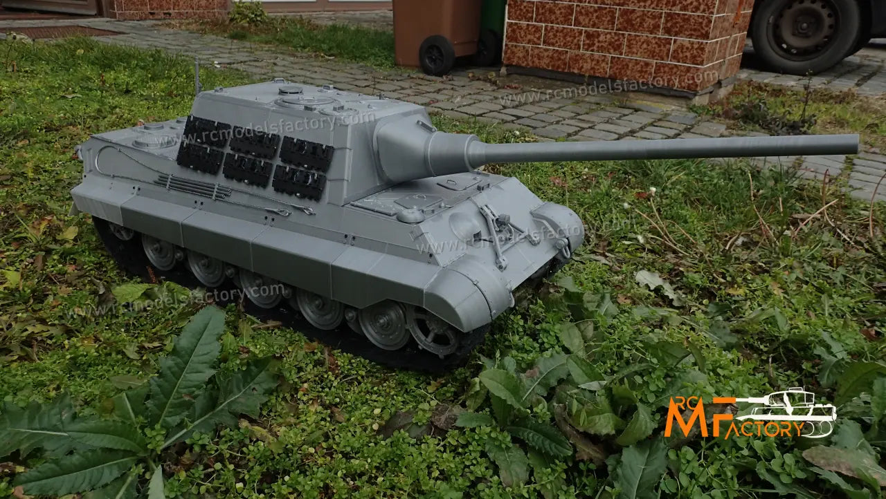 RC tank Jagdtiger B 3D printed scale 1/10 .STL