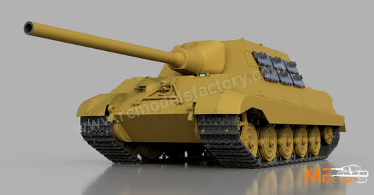 RC tank Jagdtiger B 3D printed scale 1/10 .STL