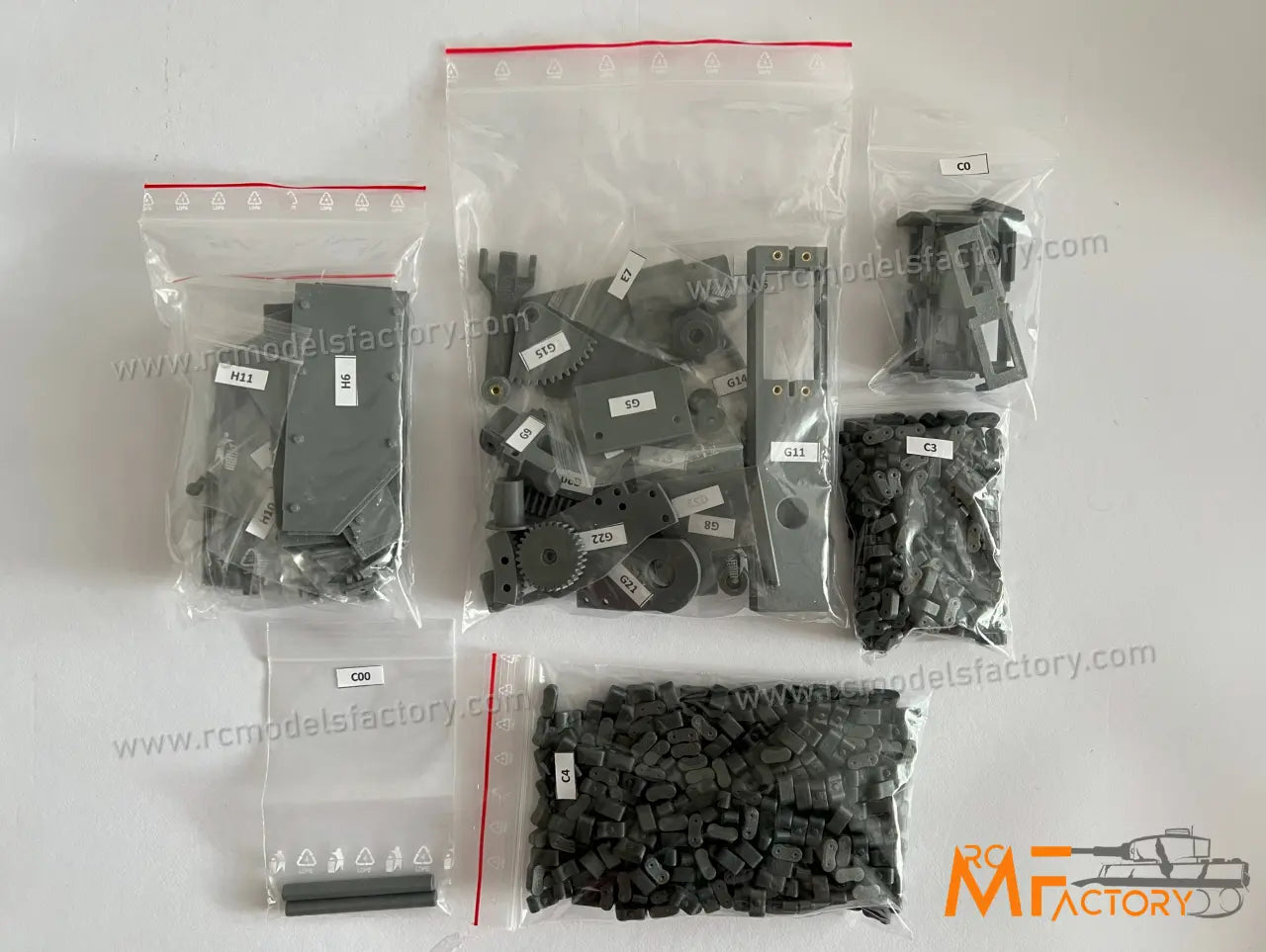 Leopard 2A6 stavebnice 1/10 - RC Models Factory®