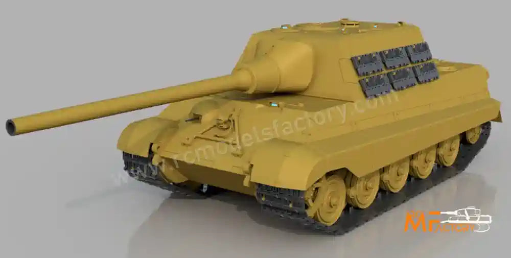 RC tank Jagdtiger B 3D printed scale 1/10 .STL