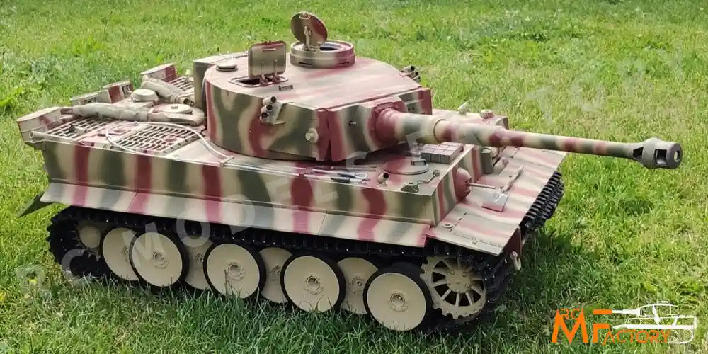 RC tank Tiger H1 3D printed scale 1/10 .STL