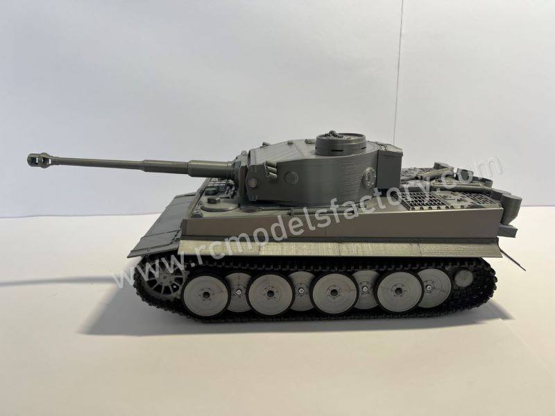 RC tank Tiger H1 3D printed scale 1/16 .STL