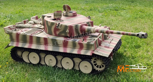 RC tank Tiger H1 3D printed scale 1/10 .STL