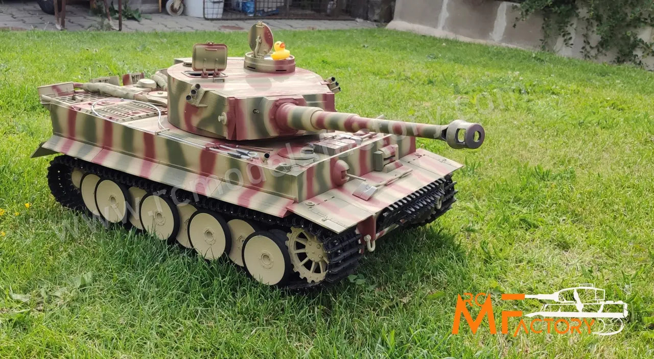 RC tank Tiger H1 3D printed scale 1/10 .STL